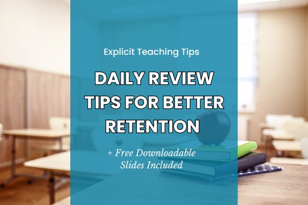Daily Review Tips for Better Retention