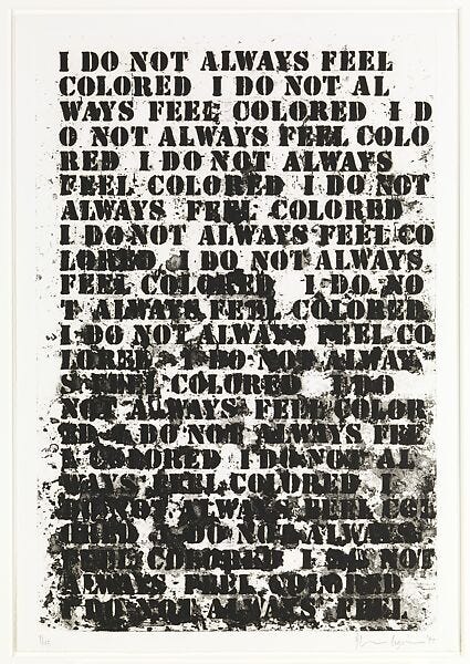 Glenn Ligon | Untitled: Four Etchings | The Metropolitan Museum of Art