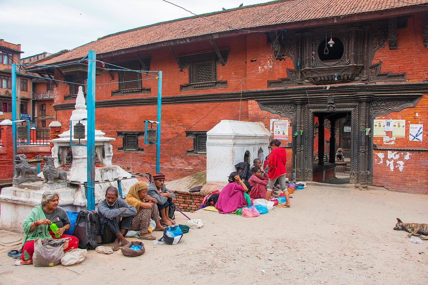 Sattal that serves as main entrance