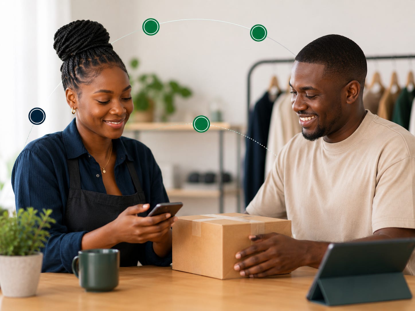 Buyer and seller following a clearer trust workflow from agreement to release Buyer and seller following a clearer trust workflow from agreement to release