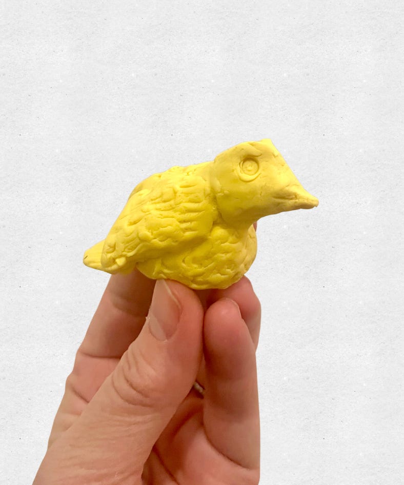 Bird Play Doh