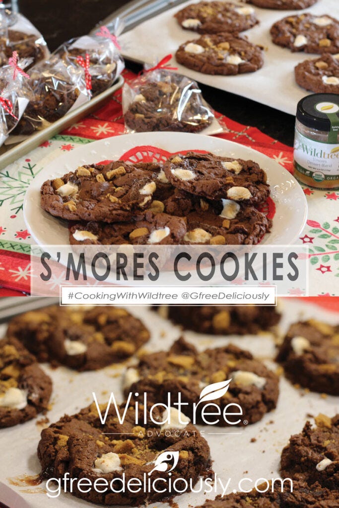 S'mores Cookies, Pinterest share image