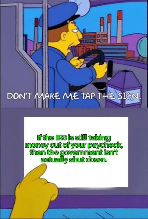 r/libertarianmeme - Political theater is all it is.