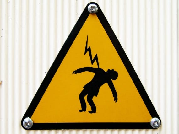 Write Something Dangerous Photo of Danger Sign