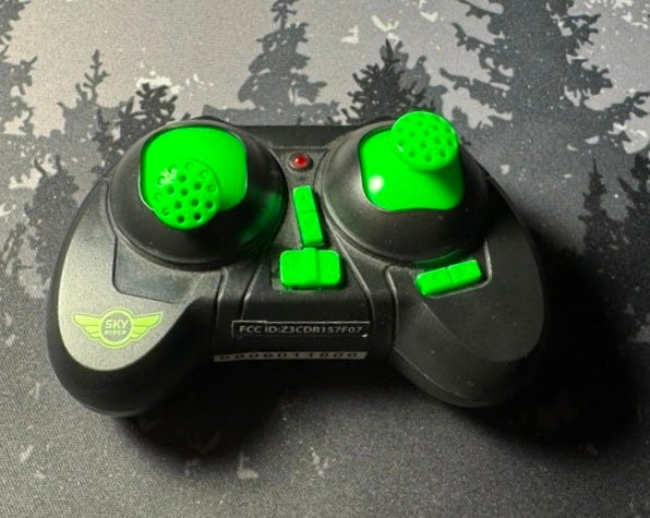 Controller, fully assembled before teardown