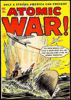 This contains an image of: Cold War Comic Books