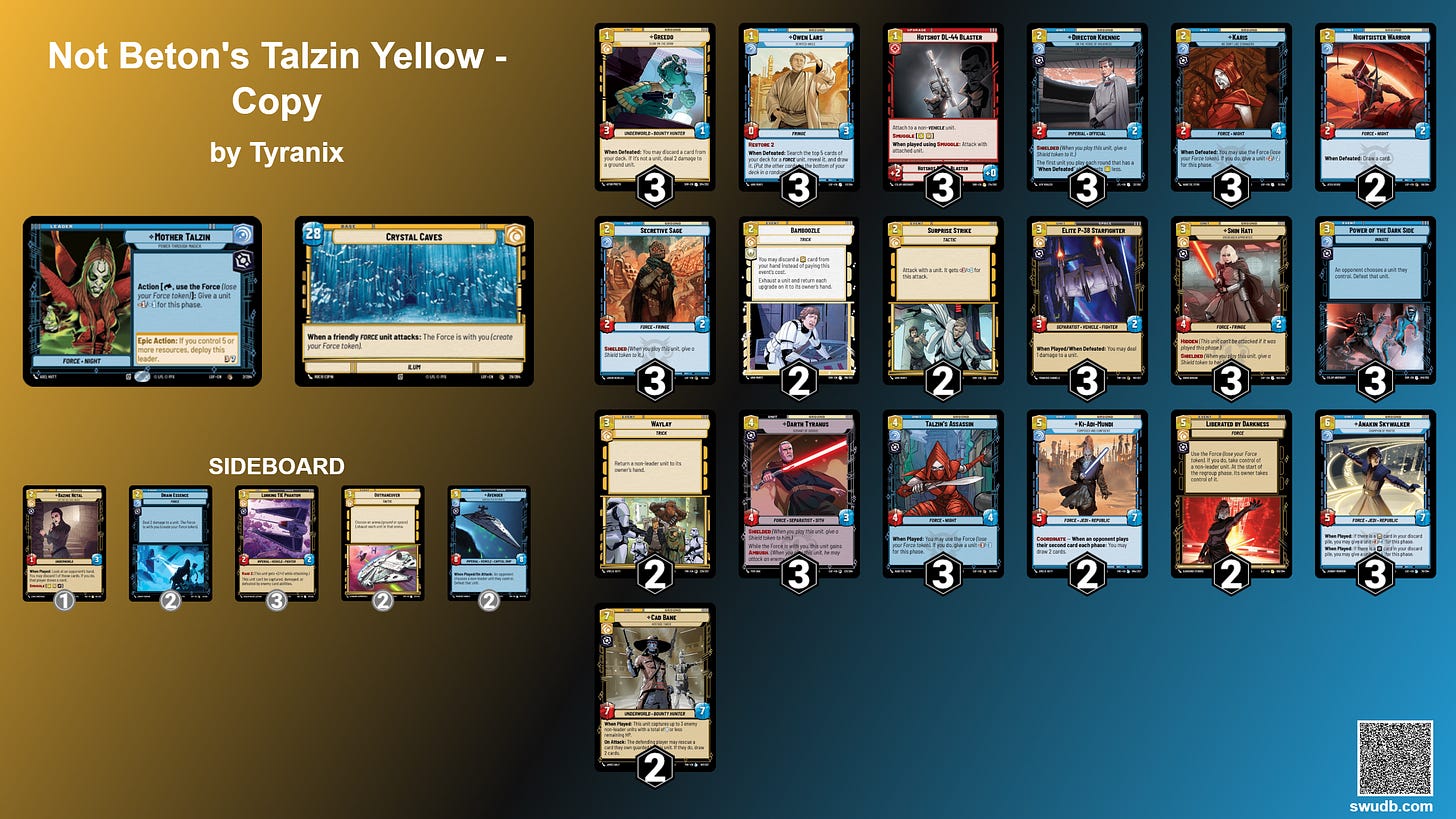Deck image for Not Beton's Talzin Yellow - Copy Deck image for Not Beton's Talzin Yellow - Copy