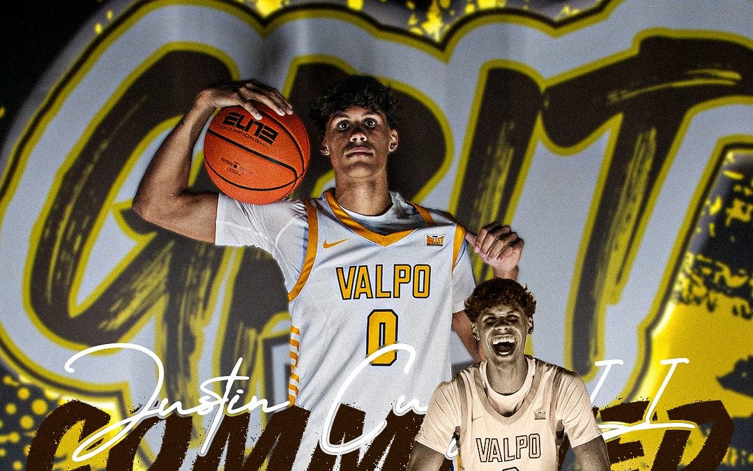 Justin Curry II commits to Valpo - by Alex Wassilak