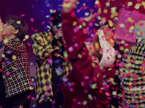 K-Pop Confetti GIF K-Pop Confetti GIF