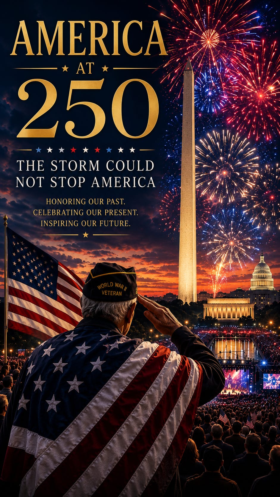 America at 250: The Storm Could Not Stop America