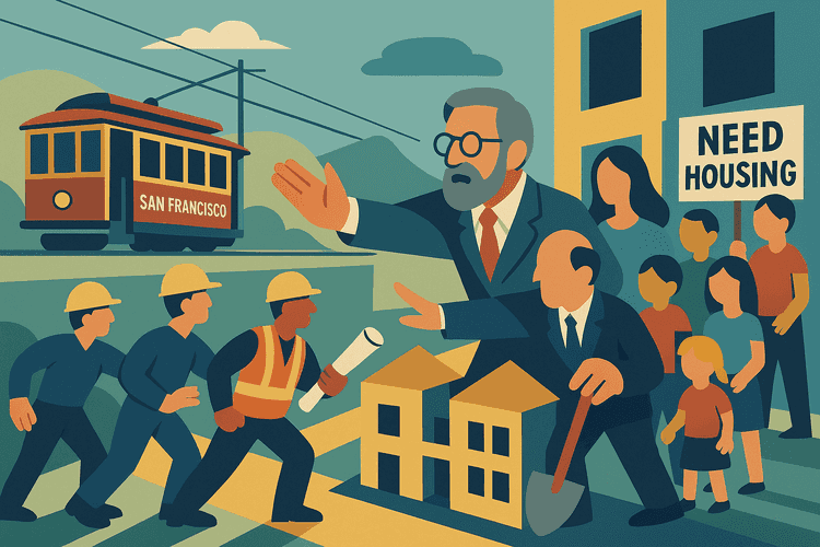 Peskin Threatens "Political Warfare" Over Housing Plan