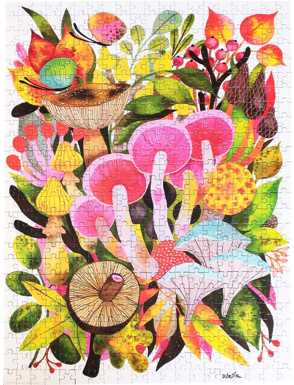 Genuine Fred Mushroom Toomuchery Jigsaw Puzzle Genuine Fred Mushroom Toomuchery Jigsaw Puzzle