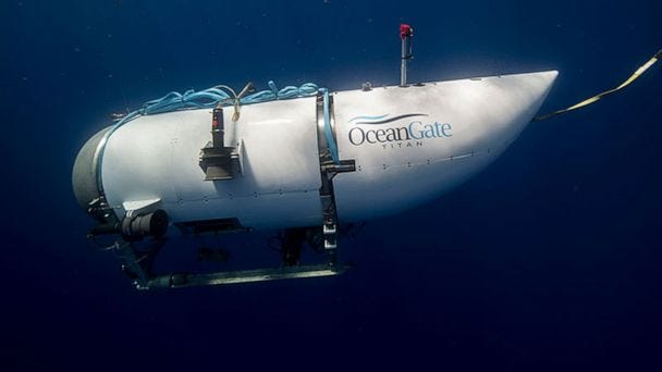 5 people in a 20-foot sealed tube: Inside the missing Titanic submersible -  ABC News