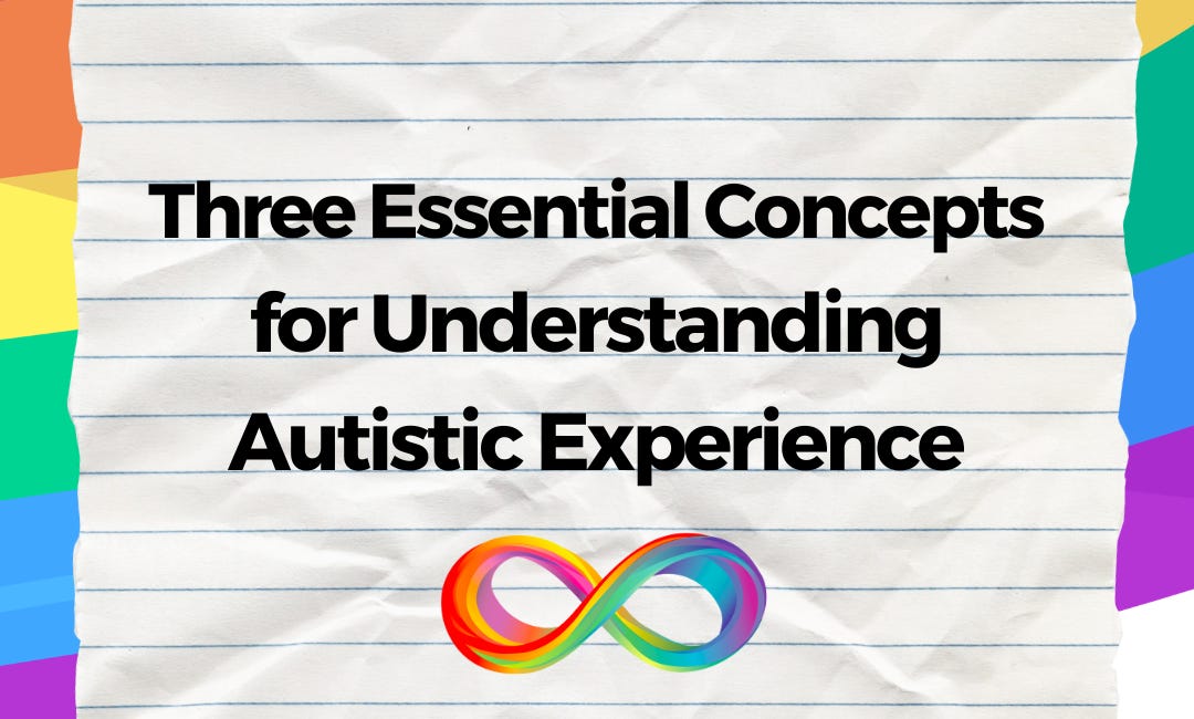 Three Essential Concepts for Understanding Autistic Experience