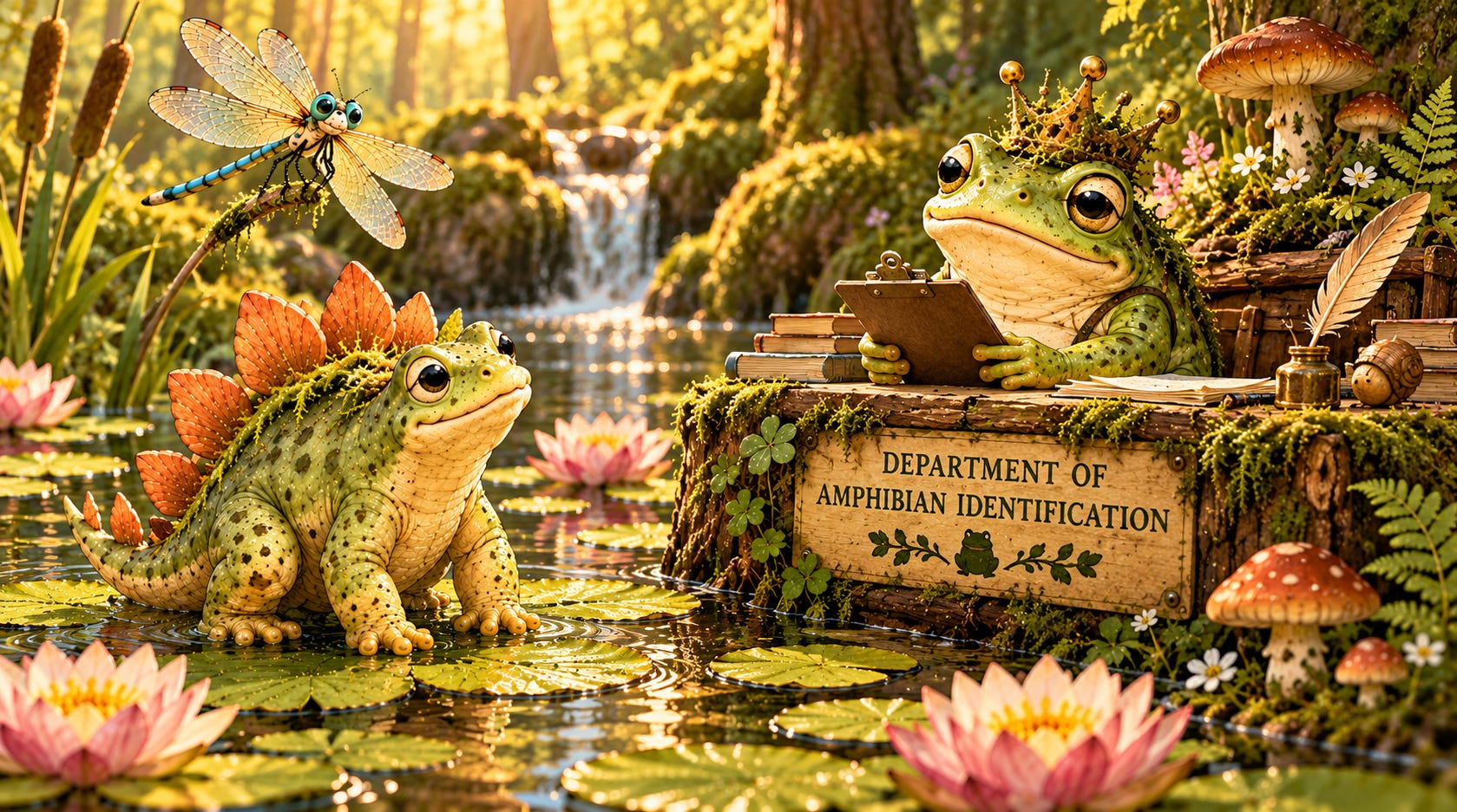 Pickles and the Amphibian Examination