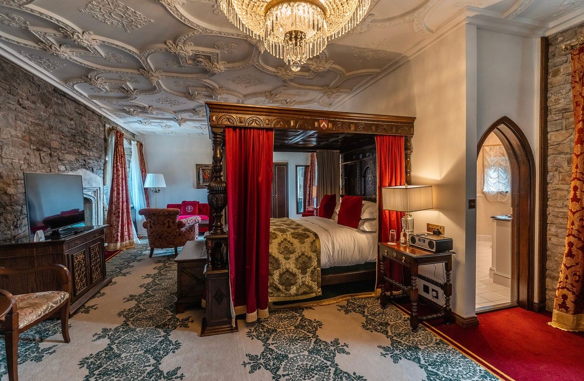 You can stay in a Traitors castle in the UK