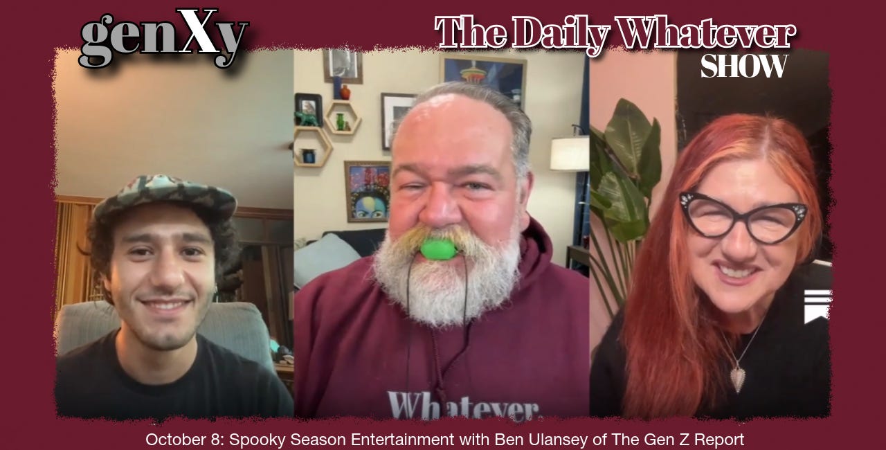 The Daily Whatever Show, Oct 8: Spooky Season Entertainment with Ben Ulansey