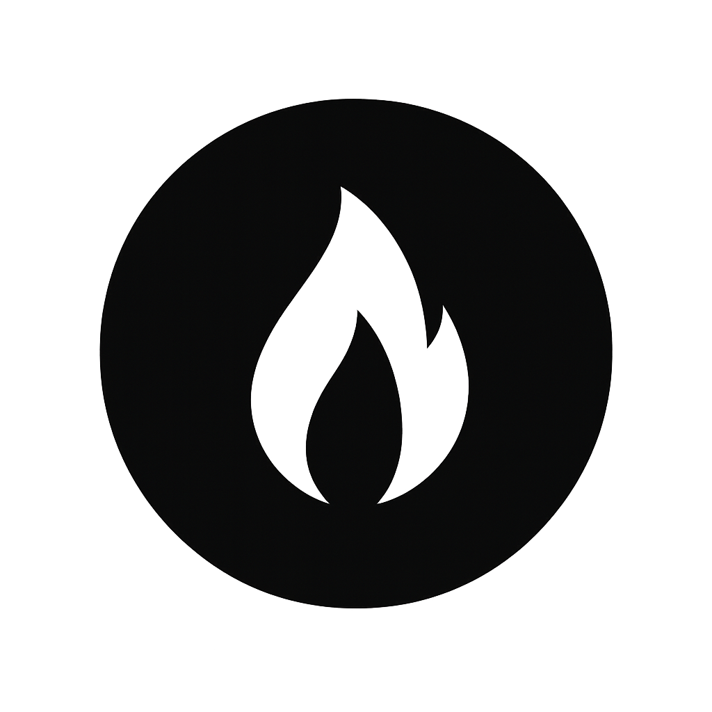 the burning line
