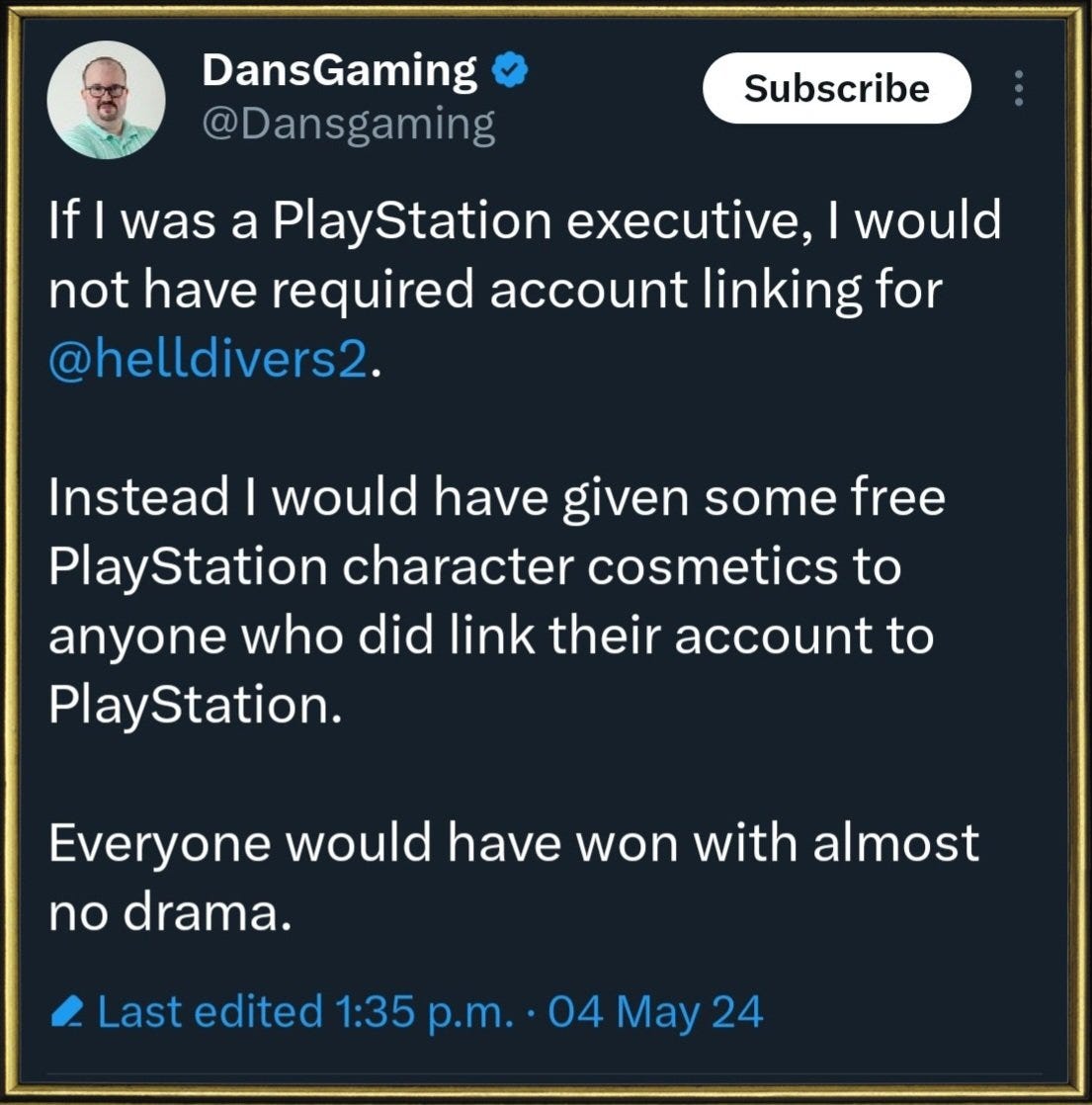 Proposal of solution for this fiasco