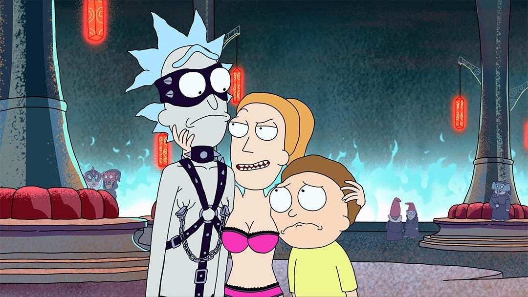 Intergenerational Sandwich - Rick and Morty