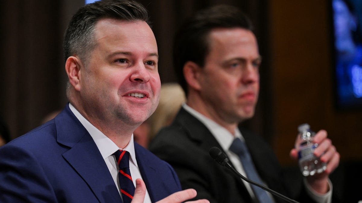 Bill Pulte, nominated to be the director of the Federal Housing Finance Agency, testifies during a Senate Banking, Housing and Urban Affairs Committee confirmation hearing on Capitol Hill in Washington, D.C., U.S., February 27, 2025. Bill Pulte, nominated to be the director of the Federal Housing Finance Agency, testifies during a Senate Banking, Housing and Urban Affairs Committee confirmation hearing on Capitol Hill in Washington, D.C., U.S., February 27, 2025.