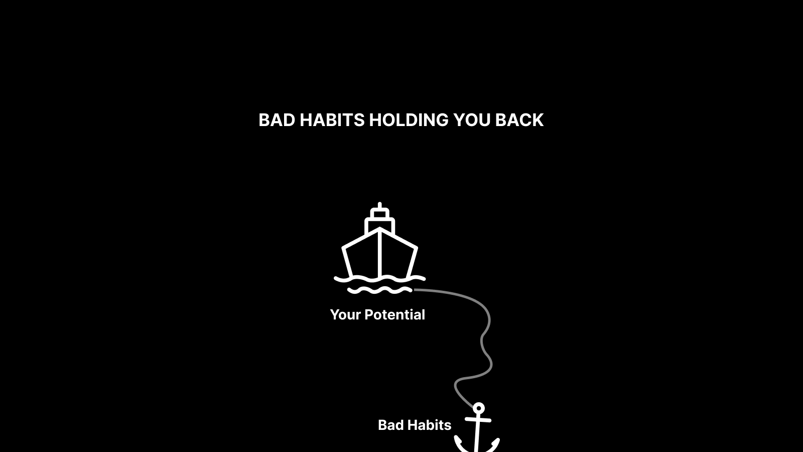 Bad Habits Holding You Back - by Sahil Bloom