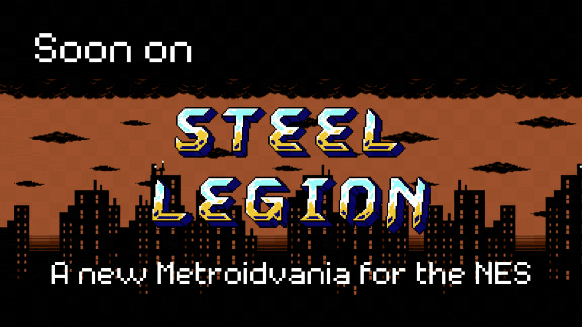 Soon on Kickstarter - Steel Legion - A new Metroidvania for the NES