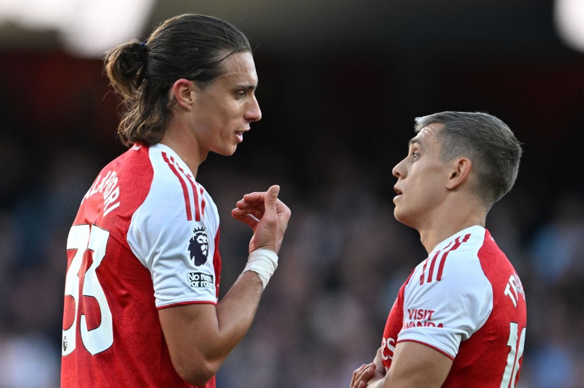 Trossard and Calafiori start, Arteta backs Eze decision - Arsenal predicted  XI vs Crystal Palace | Football London