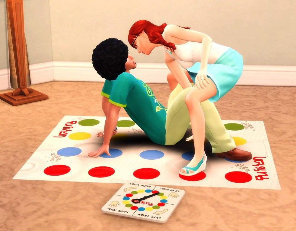 Partie Twister mod Utopya Bob Eliza couple Partie Twister mod Utopya Bob Eliza couple