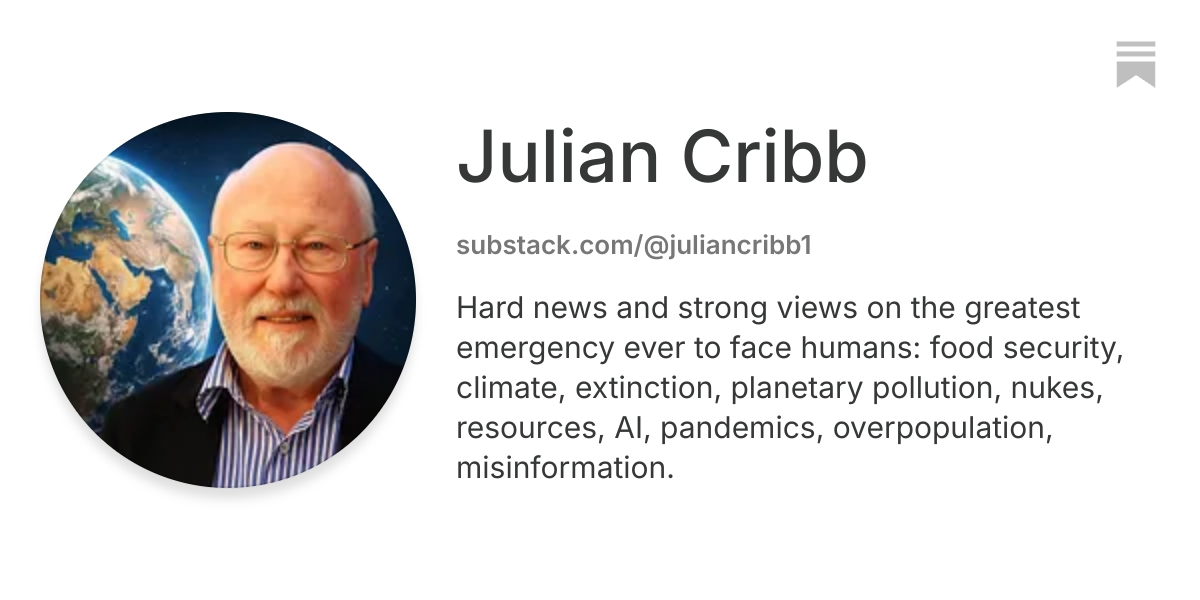 Julian Cribb | Substack
