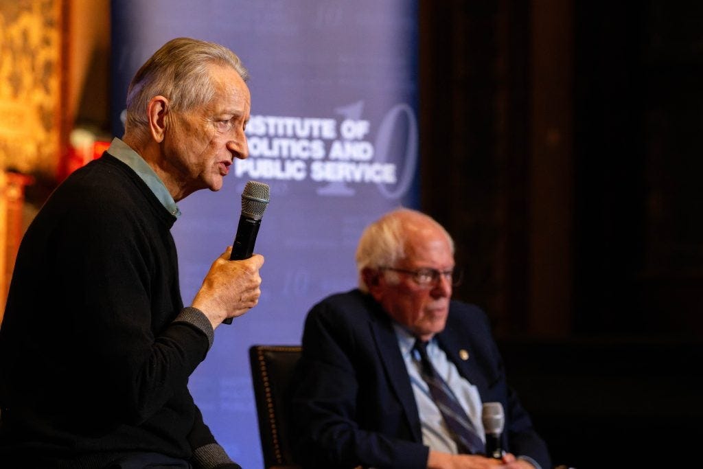 What I Learned From Bernie Sanders and Geoffrey Hinton's Conversation on AI at Georgetown - Georgetown University What I Learned From Bernie Sanders and Geoffrey Hinton's Conversation on AI at Georgetown - Georgetown University