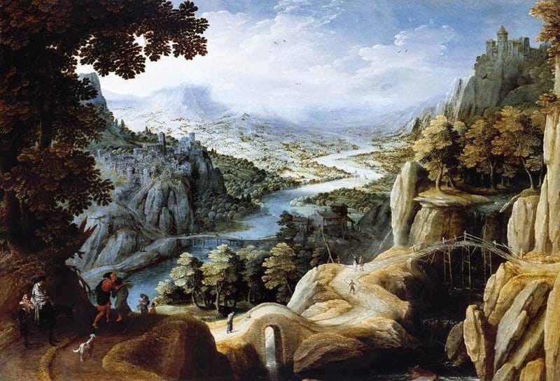 File:Tobias Verhaecht - Mountainous River Landscape - WGA24578.jpg