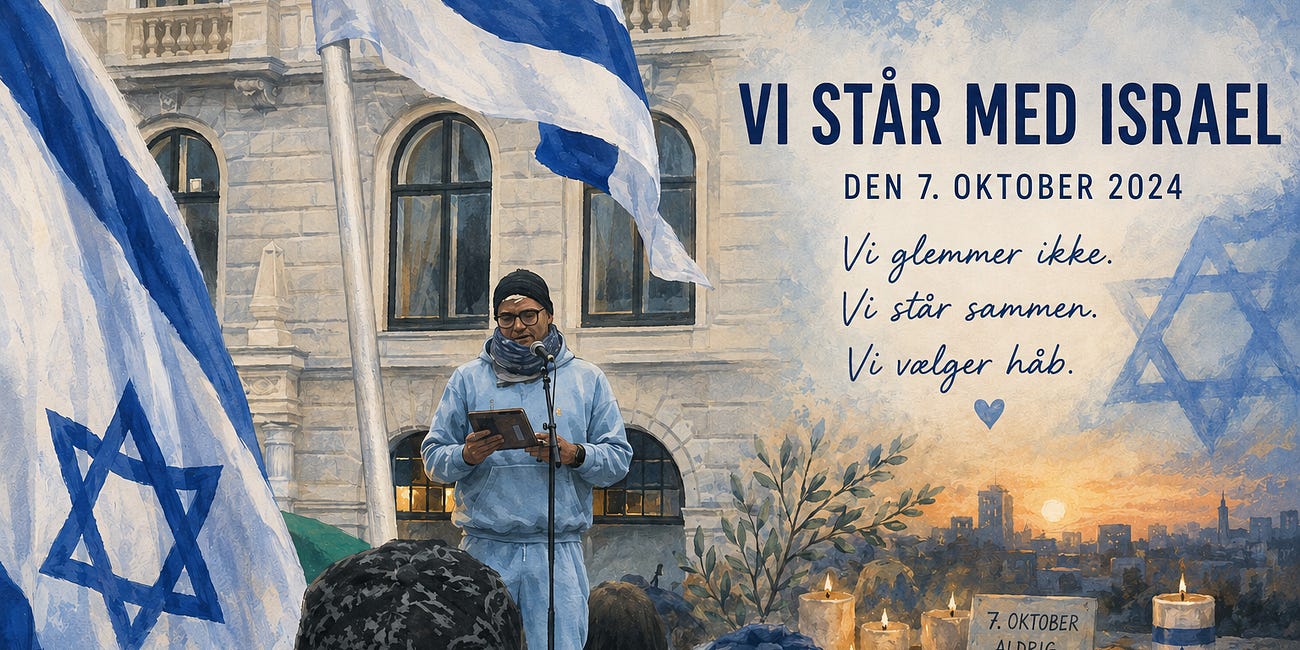 Min tale ved mindehøjtideligheden i forbindelse med årsdagen for 7/10