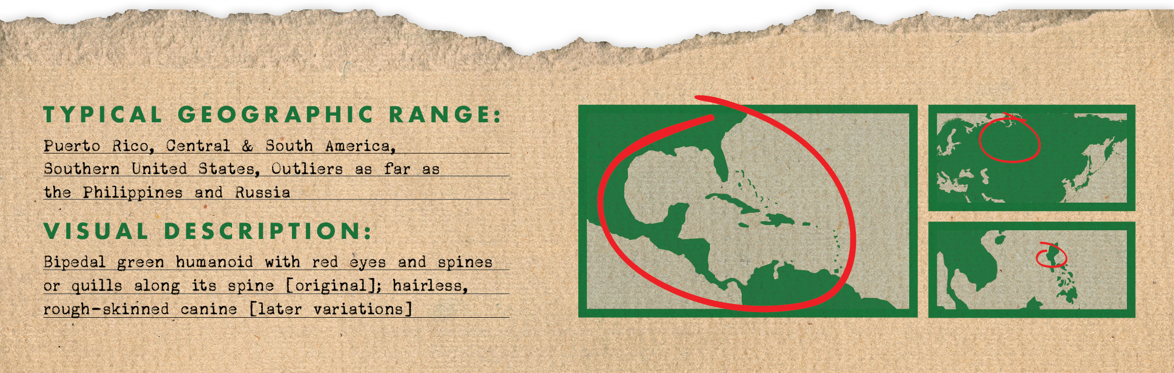 THE DEPARTMENT OF TRUTH: WILD FICTIONS 002: Chupacabra, image size:2292x729