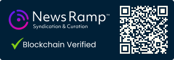 Blockchain Registration, Verification & Enhancement provided by NewsRamp™ Blockchain Registration, Verification & Enhancement provided by NewsRamp™