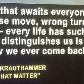 It’s Our Comebacks that Define Us