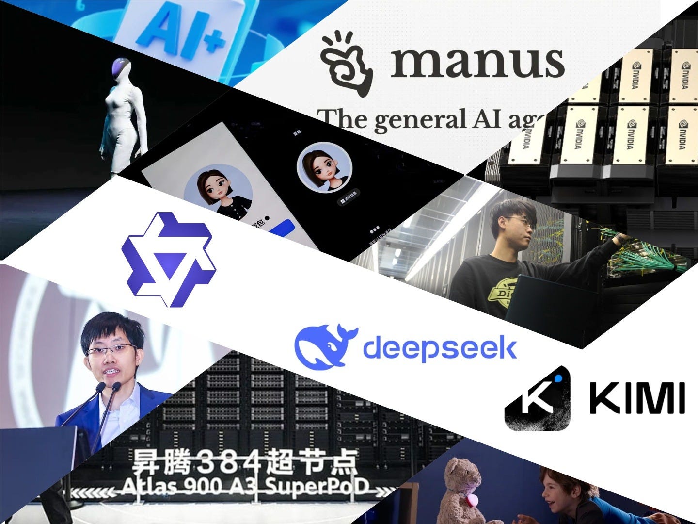 Milestones of China in AI of 2025