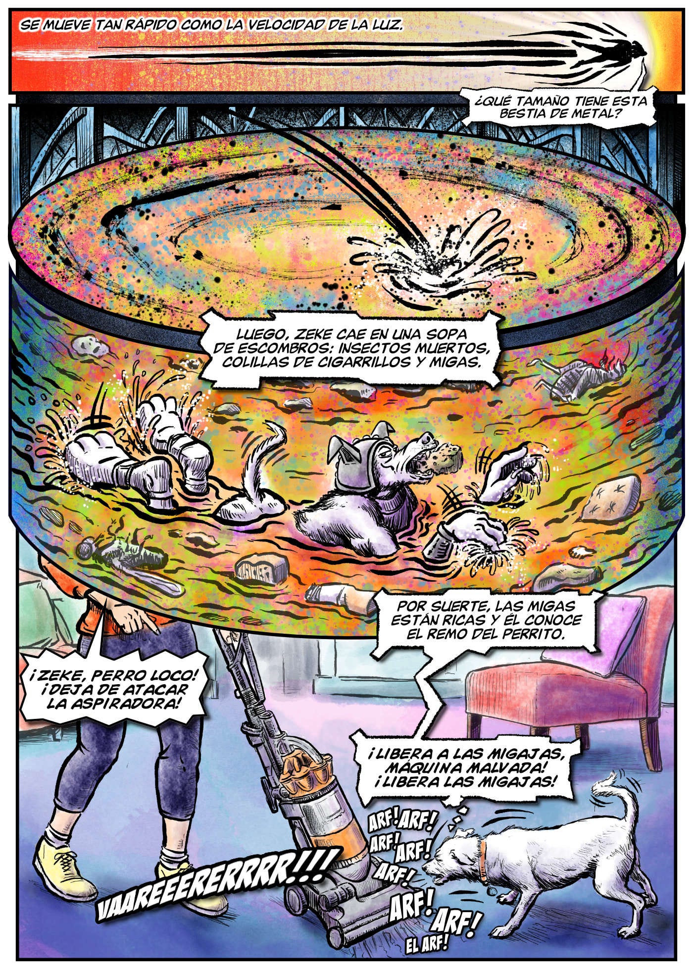 Zeke The Berserker 4 Page 4 comic by E.R. Flynn