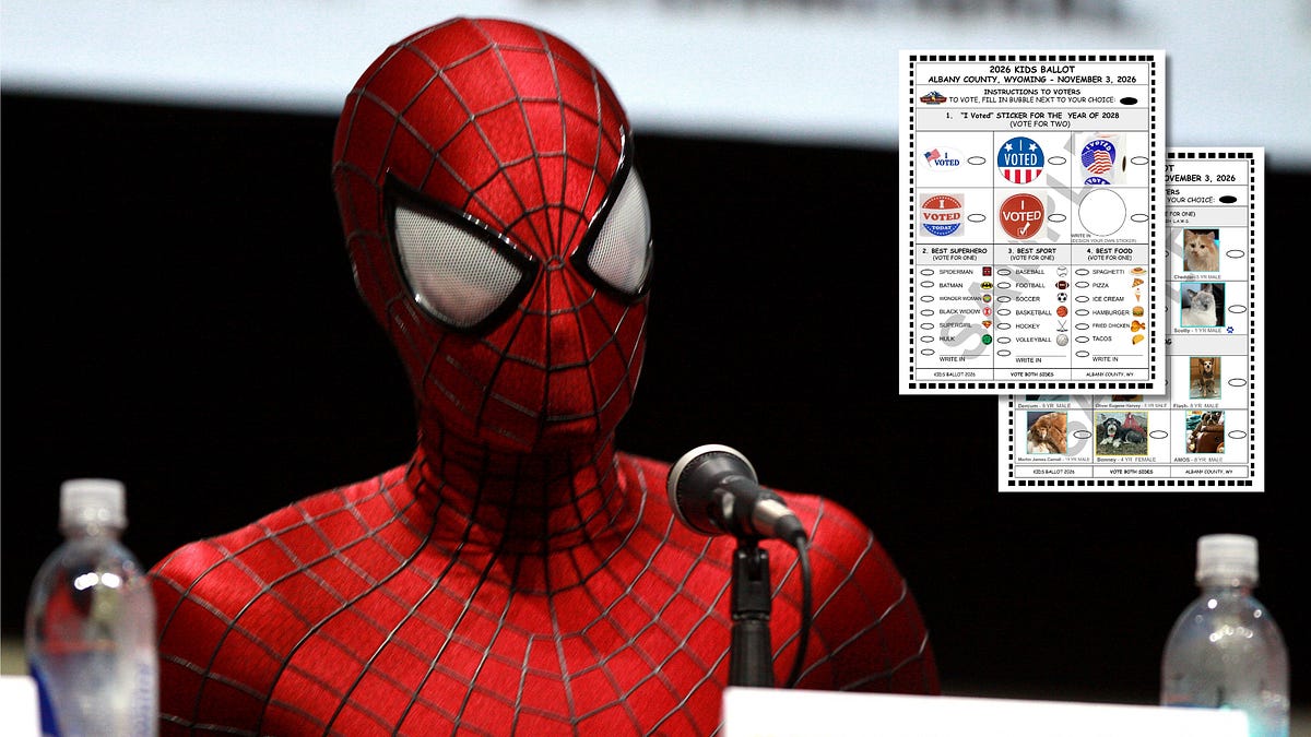 Spiderman, Batman vie for best superhero in Albany County election