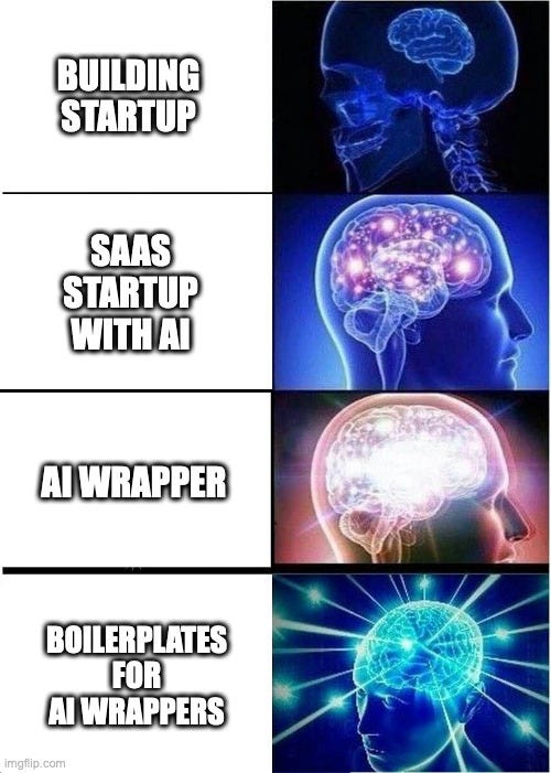 Newsletter artwork for “Boilerplates for AI Startups”