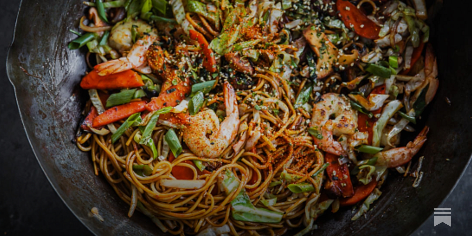Prawn Yakisoba - by Sneh Roy - Cook Republic