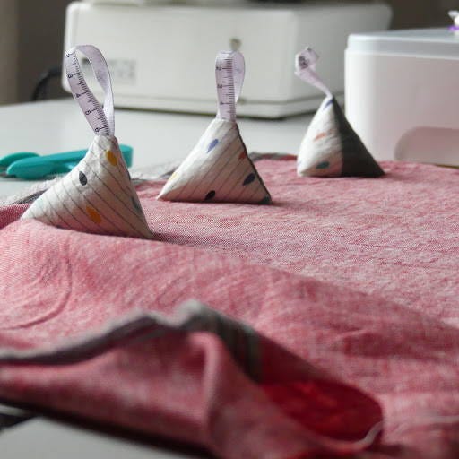 make sewing weights from scraps