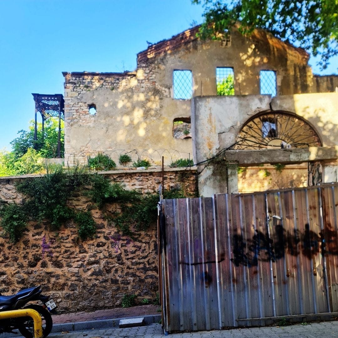 old church building in balat istanbul.