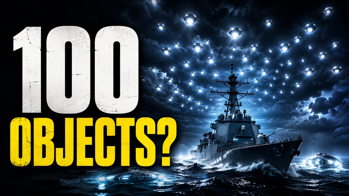 The Pentagon logged roughly 100 airborne UAP in one Navy event—and says the case is still under active investigation.