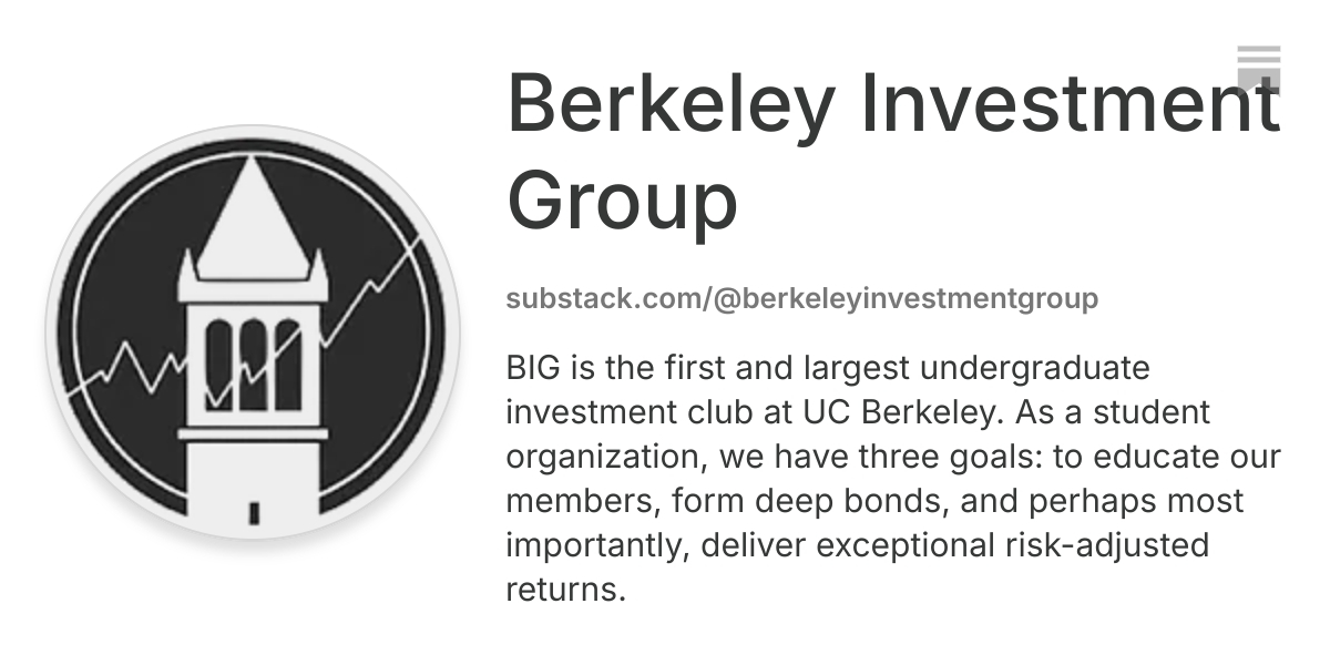 Berkeley Investment Group | Substack