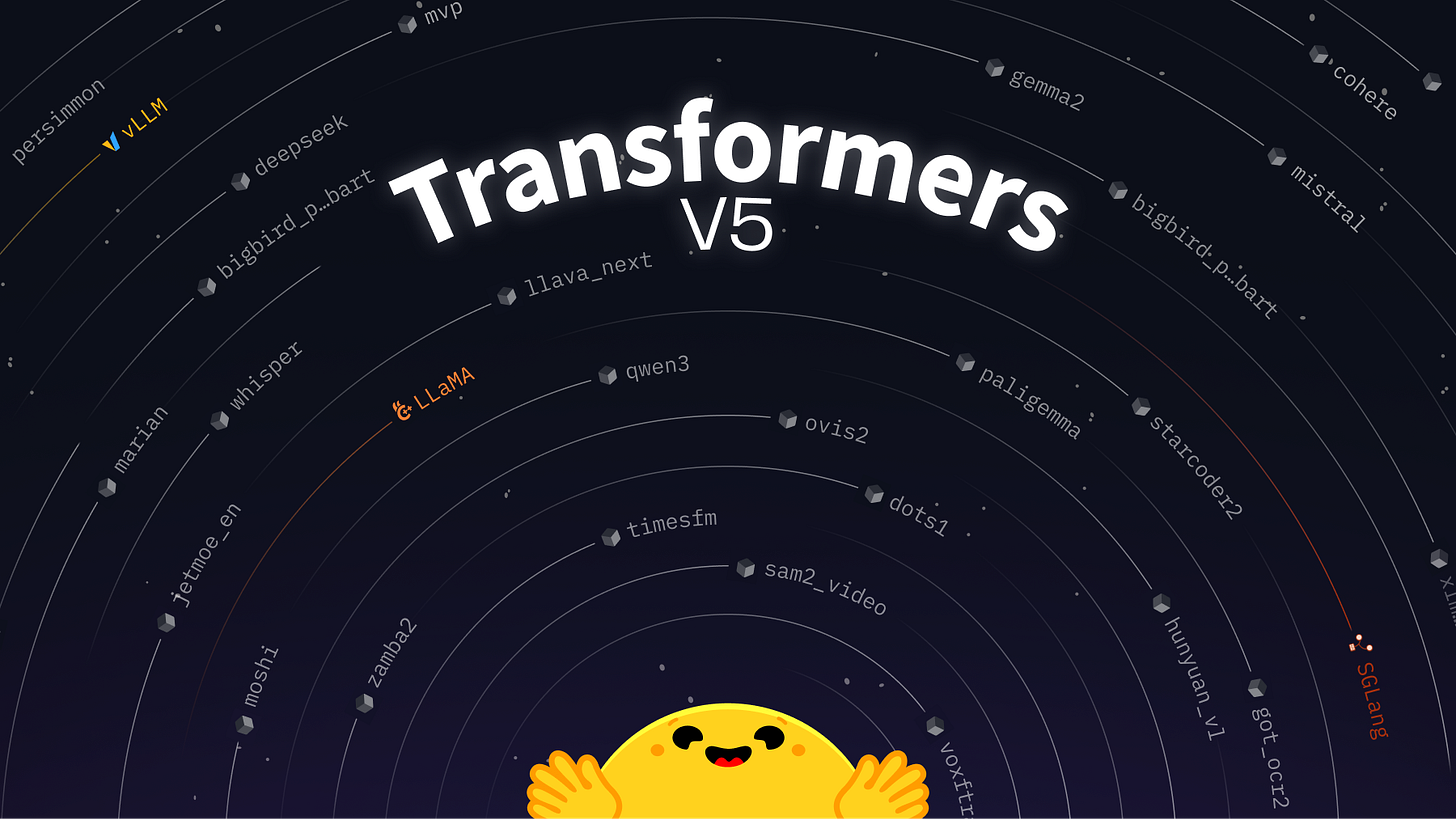 Transformers v5: Simple model definitions powering the AI ecosystem