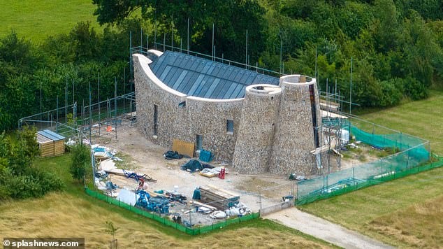 In love with the shape of pews: Ed Sheeran completes stunning private chapel  with its own burial chamber in grounds of his Suffolk home | Daily Mail  Online