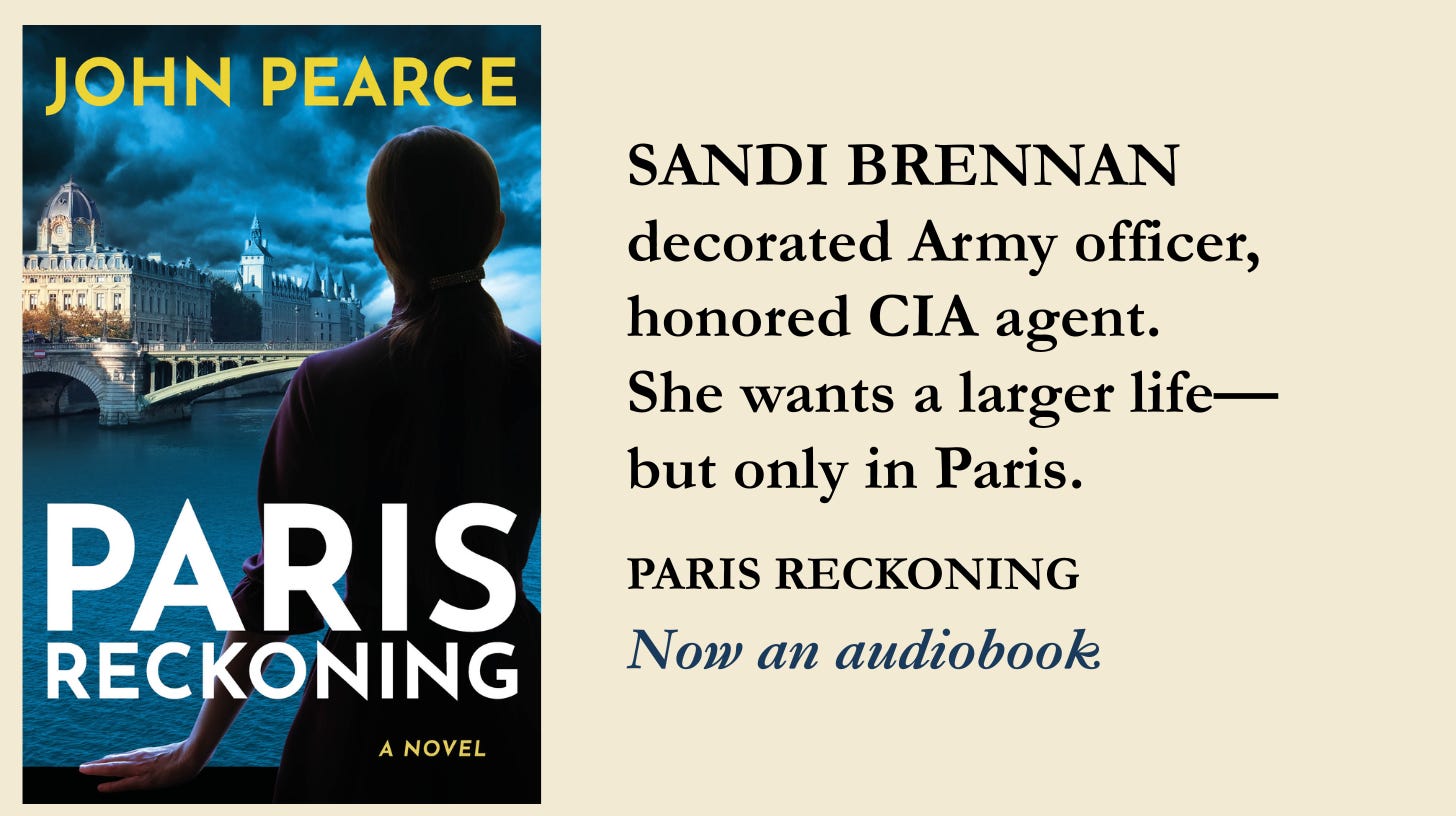 Paris Reckoning by John Pearce — now an audiobook