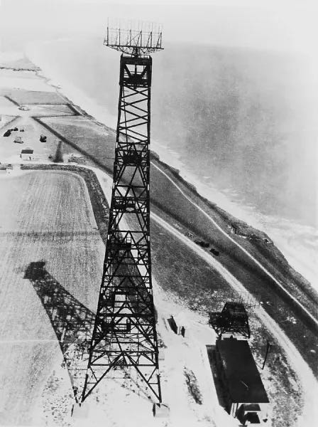 Coastal Radar Station Print, Britain 1940s. Art Prints, Posters & Puzzles from Fine Art Storehouse Coastal Radar Station Print, Britain 1940s. Art Prints, Posters & Puzzles from Fine Art Storehouse