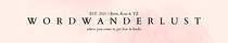 WordWanderlust’s Book Yapping Corner